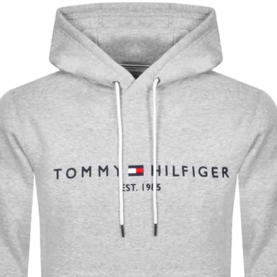 Tommy hilfiger grey jumper discount